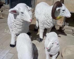 陇南雕塑羊